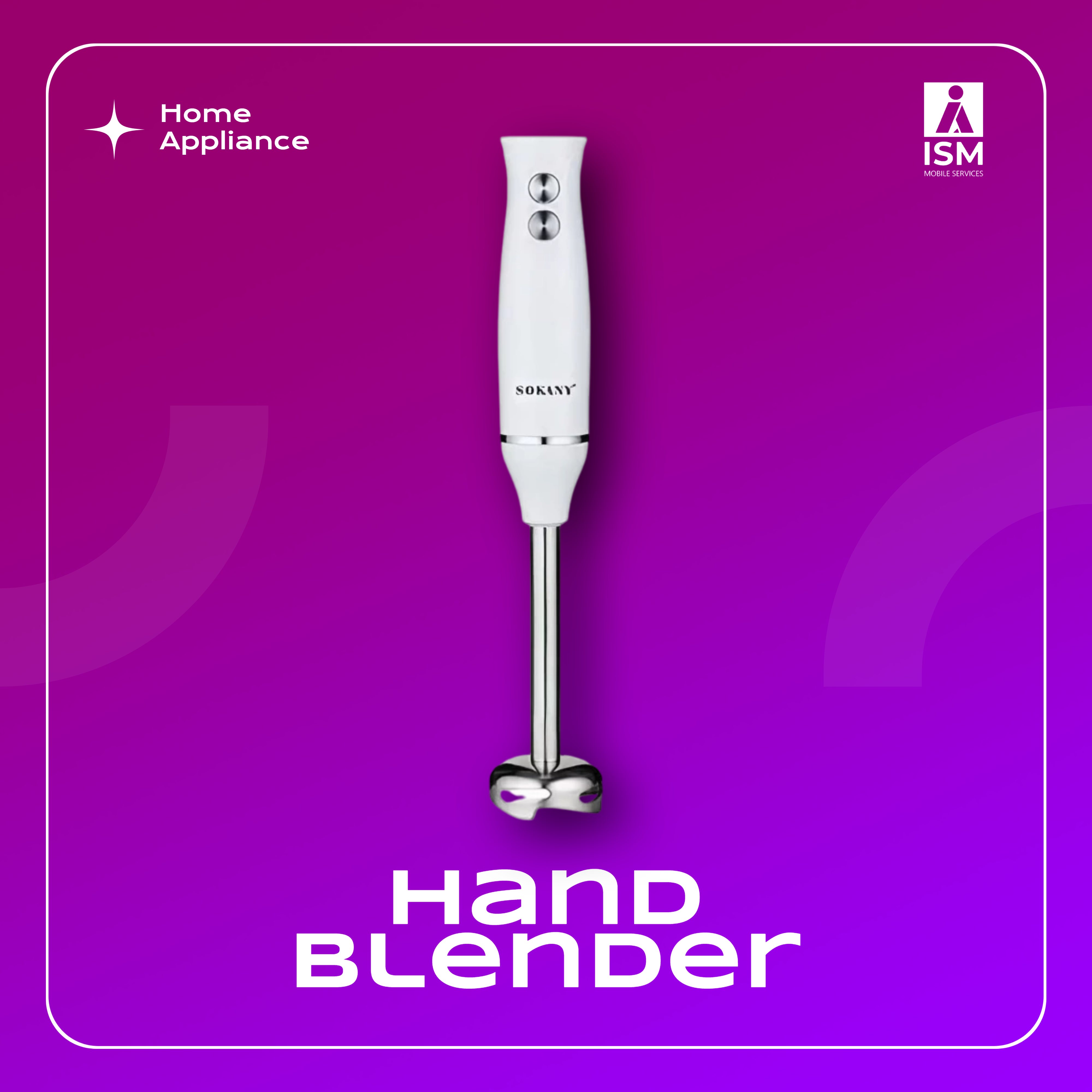 Hand blender