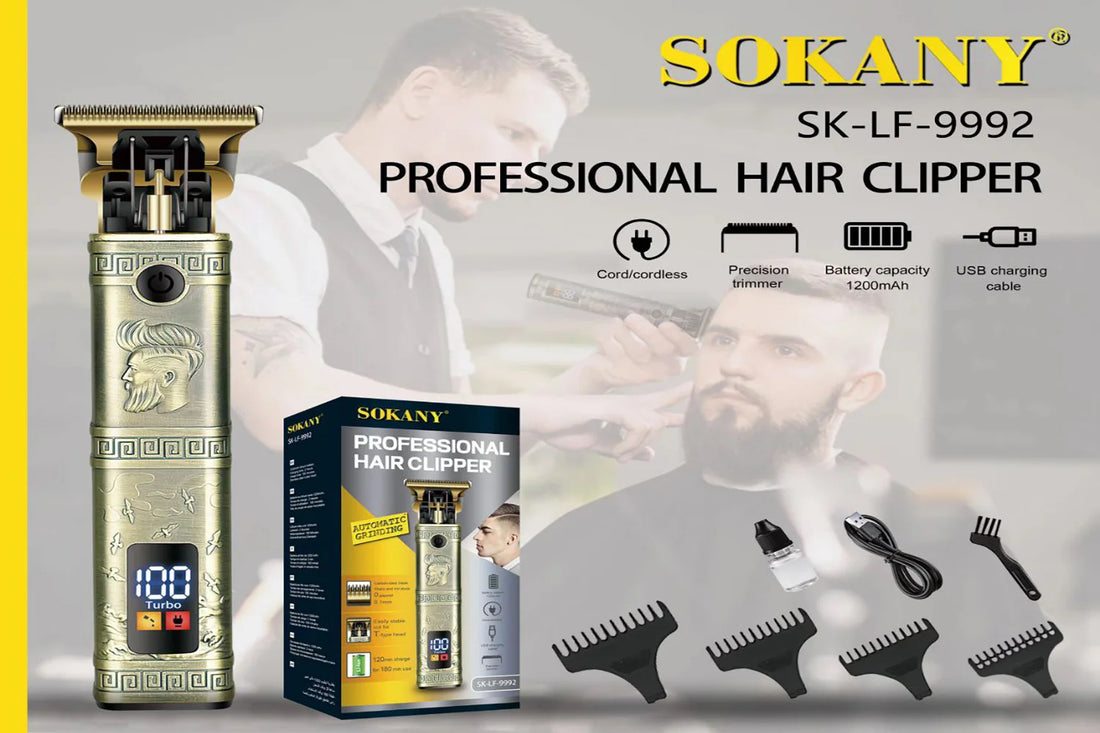 SOKANY-EG SK-LF-9992 Hair Clipper – ماكينة حلاقة احترافية