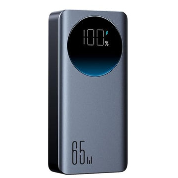 باور بانك Joyroom JR-PBF05 Pro سعة 30000mAh شحن سريع 65W PD – شاشة رقمية و3 منافذ – أسود