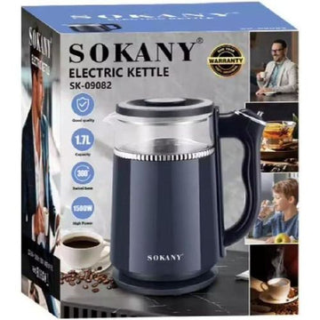 غلايه سوكاني 1500وات 1.7لتر موديلSK-09082