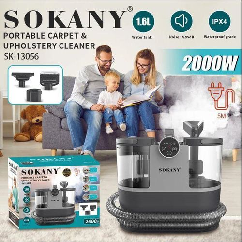 Sokany SK-13056 Digital Spot Cleaner for Upholstery & Carpets 1.6L, 2000W