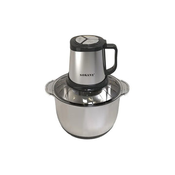 قطاعة Sokany SK-7015N من الستانلس ستيل – 5 لتر، 800 واط
