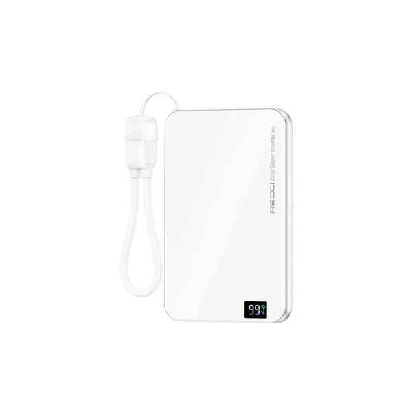 Recci RPB-W41 PD 20W Ultra Slim 5000mAh Power Bank