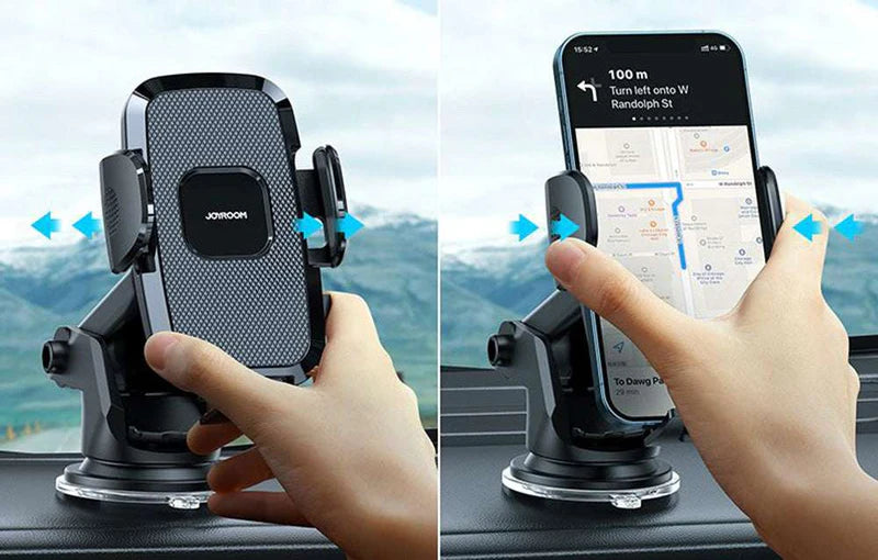 حامل هاتف Joyroom JR ZS259 يثبت على فتحة التهوية في السيارة بزاوية 360 درجة للهواتف المحمولة مقاس 4 7 6 9 بوصة