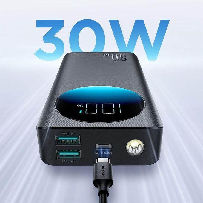 JOYROOM باور بانك JOYROOM JR-PBF02 30W بسعة 20000 مللي أمبير