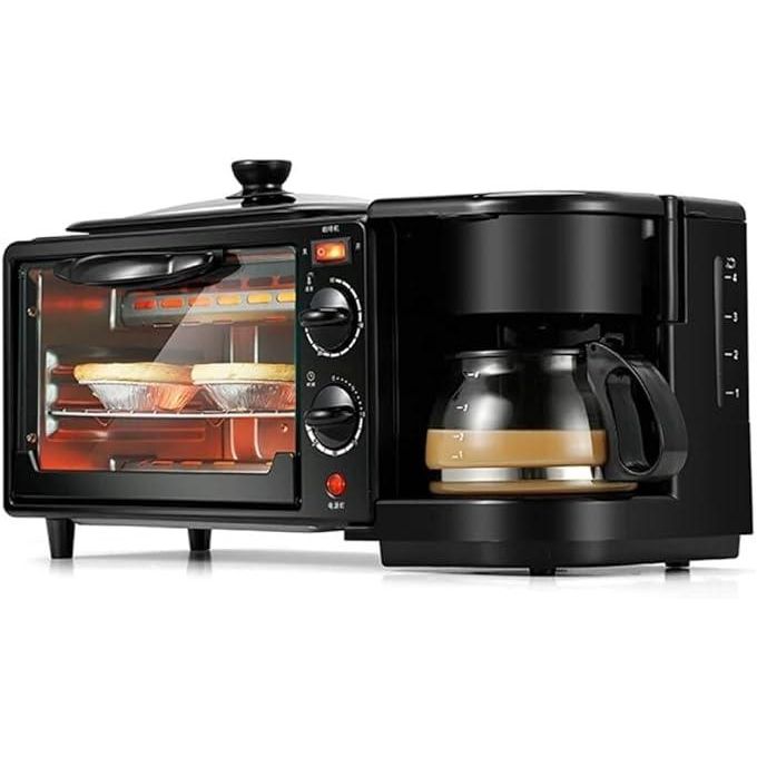 Sokany SK-145 (3-in-1 ) Breakfast Maker – 1250W, Multi-Function