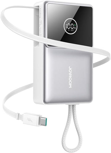 باور بانك Joyroom JR-PBM08 Pro مغناطيسي 10000mAh شحن سريع 20W PD لاسلكي 15W – تصميم معدني نحيف