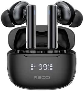 Recci REP-W77 سماعة بلوتوث لاسلكية ANC WRRRIOR