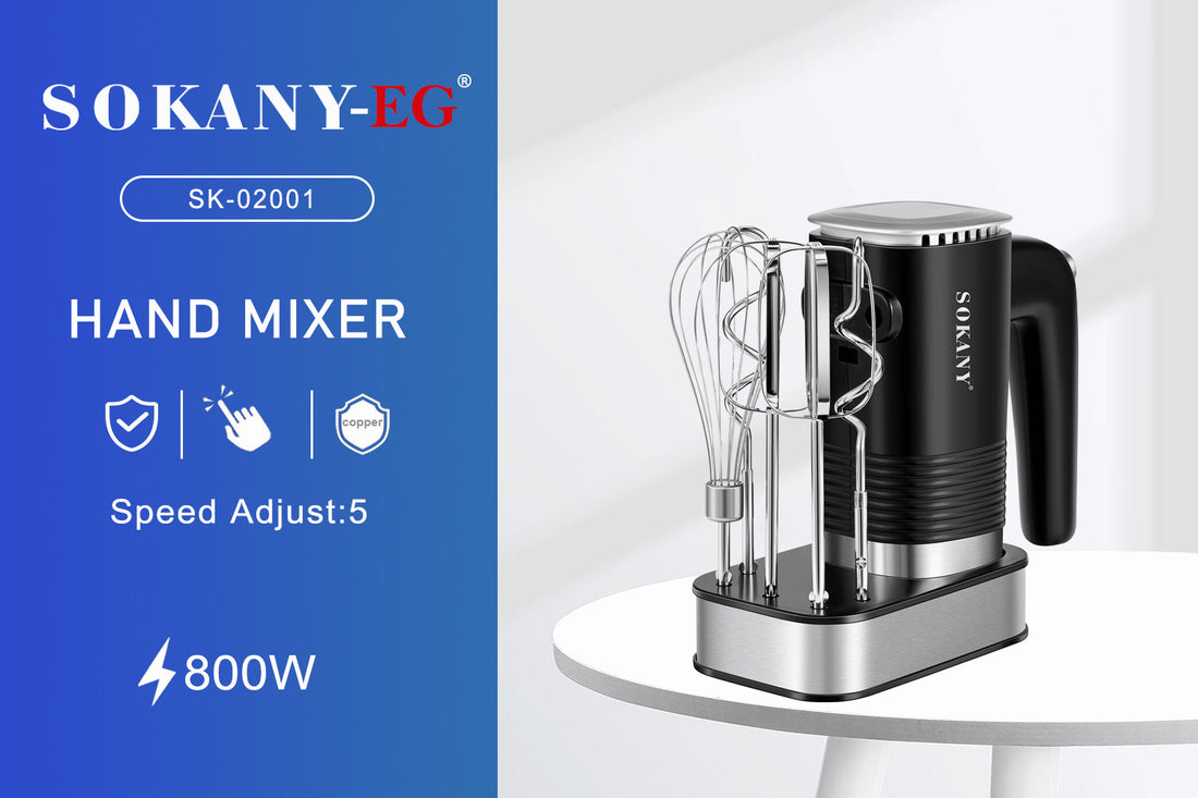 Sokany SK 02001 مضرب بيض قاعدة 31 سوكانى 800وات