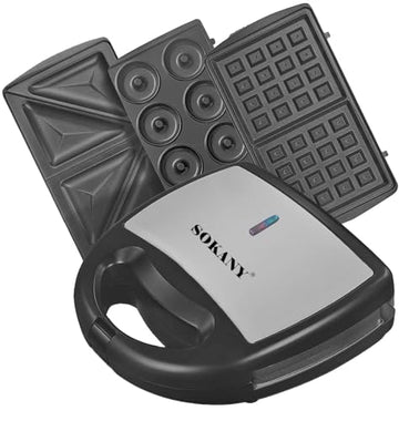 صانع Sokany بليت، أسود وفضي