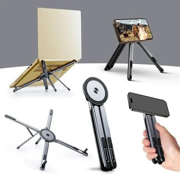 Portable Laptop & Phone (E05), aluminum foldable holder Multi-purpose