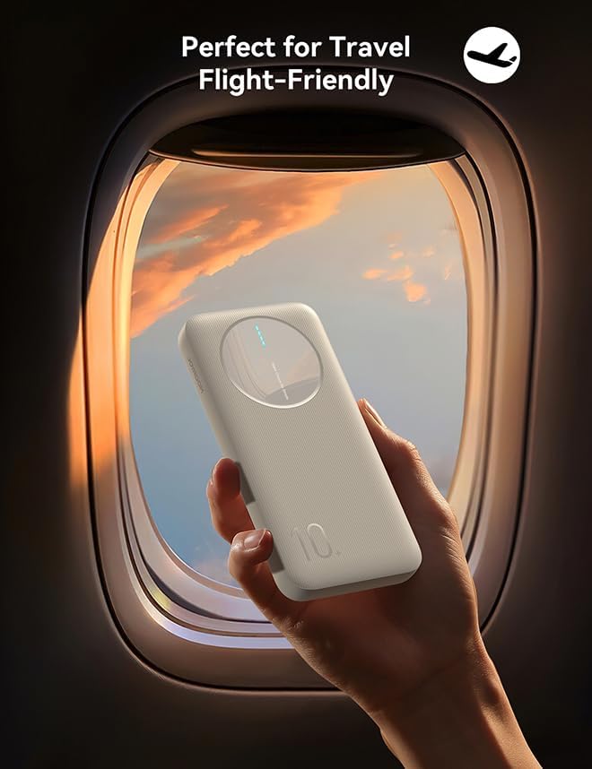 باور بانك Joyroom JR-QP192 سعة 20000mAh شحن سريع 22.5W مع شاشة رقمية و3 مخارج – أسود