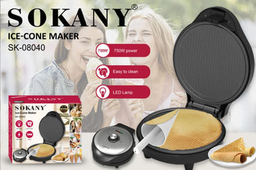 Sokany SK-08040 Ice Cone Maker 750W