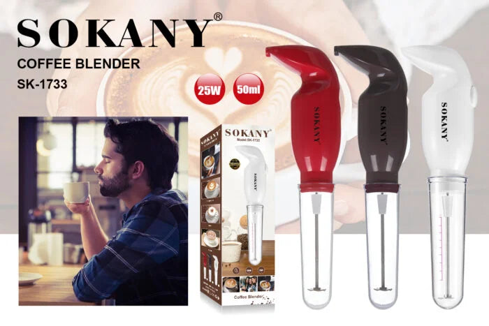 Sokany SK 1733 Electric Nescafe Mixer
