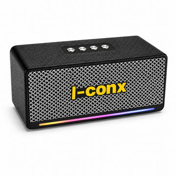 I-CONX  1514 Music Bass سماعة بلوتوث محمولة 20W بإضاءة RGB