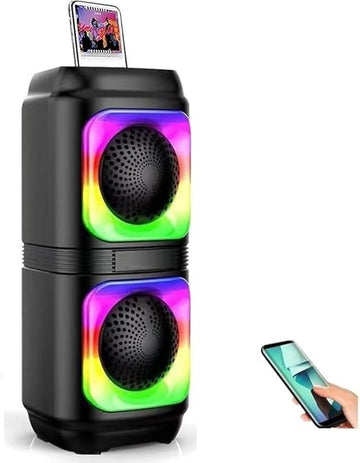 مكبر صوت Joyroom JL 4403 محمول بتقنية البلوتوث مع أضواء RGB