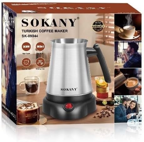 Sokany غلاية SK 09044 الفولاذ المقاوم سوكاني،