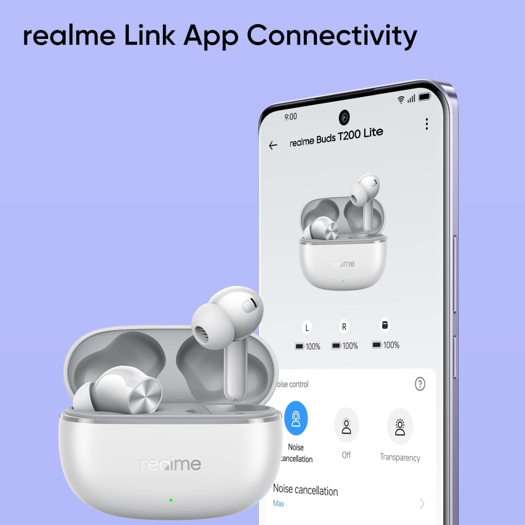 REALME Buds T200 Lite Bluetooth in Ear Earbuds
