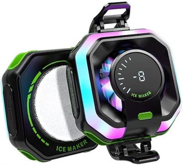 Funcooler (JS86) AI Mobile Phone Cooler, 3-Level Temperature Control, 2-in-1 Clip/Magnet Mount, Compatible with 6.5 Inch Phones, Low Noise Semiconductor Cooling