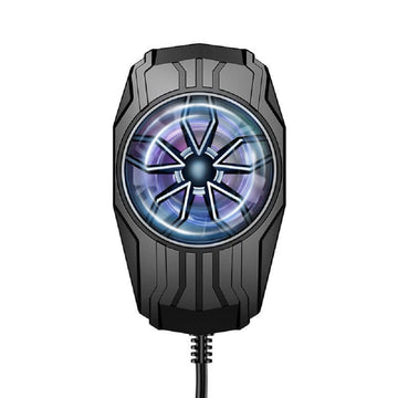 Memo CX20 is a magnetic cooling fan designed to attach to the back of a mobile phone