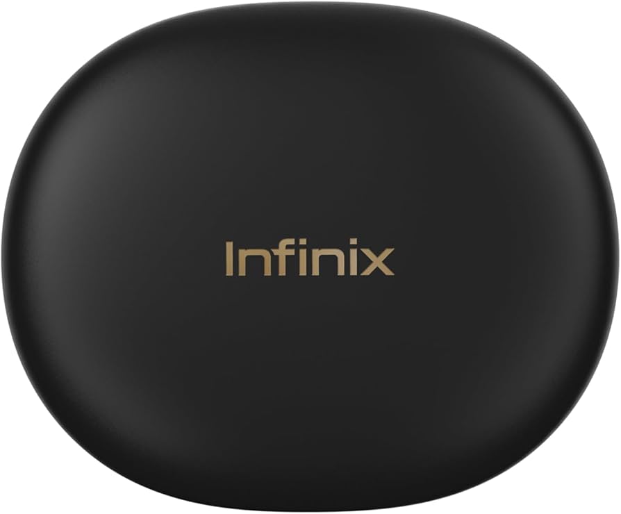 Infinix ZLOOP 4 (XEO4G) Headphones - Black, Bluetooth V6.0, Open Ear Headphones, Clear Calls, Ultra Slim Design, USB-C Port, Long Battery Life up to 25 Hours, Wireless Headphones, IP54 Waterproof, 45/400mAh Battery. Black