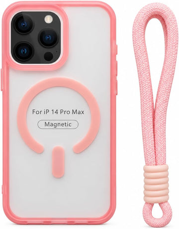 غطاء شفاف متوافق مع هاتف آيفون 14 برو ماكس (iPhone 14 Pro Max)