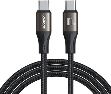 كابل بيانات شحن سريع JoyRoom SA25 CC5 من سلسلة Light Speed بقوة 100 واط