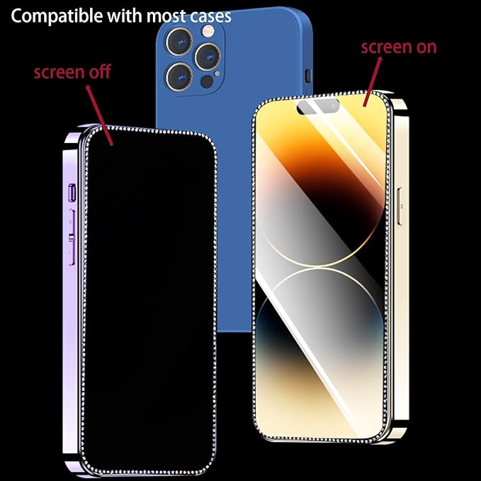 Screen Protector HD Glass iPhone 15 Pro Max (Dimond)