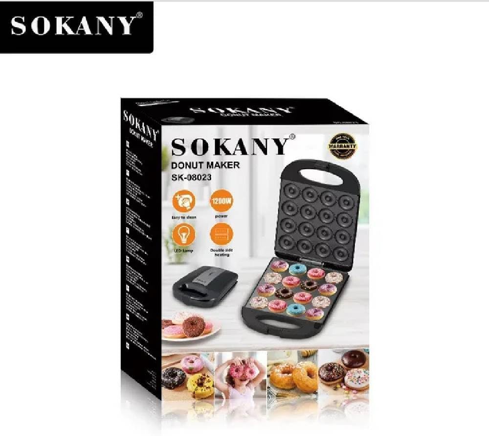 صانعة الدونات Sokany SK 08023 بقوة 1200 واط