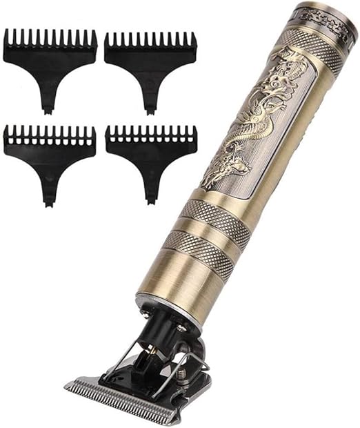 Sokany SK-LF-9967 Rechargeable Hair & Beard Trimmer – Gold Design