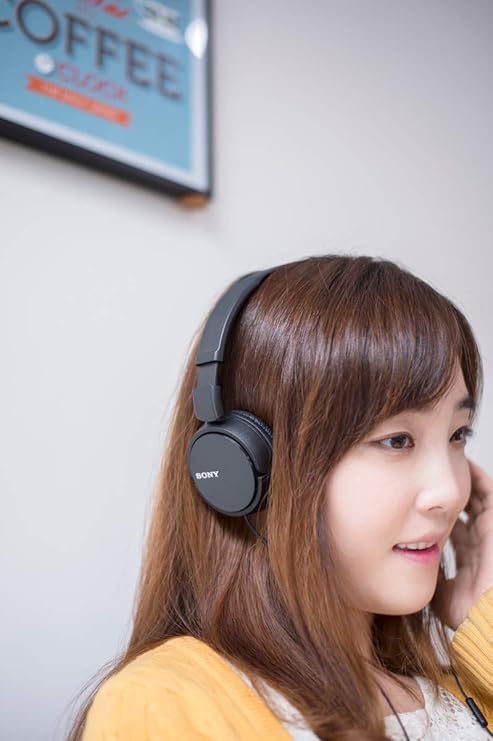 سماعات هيدفون السلكية Sony Mdrzx110apblack