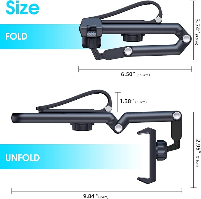 Phone Holder for Car Sun Visor