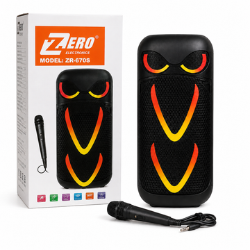 ZERO ZR-670S Portable Speaker – صب بلوتوث محمول مع مايك