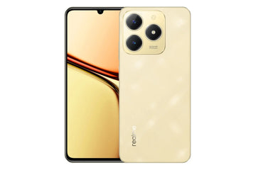 Realme C61، سعة 128 جيجابايت مع 4 جيجابايت رام، 6.74 بوصة بدقة 720x1600 ونوتش