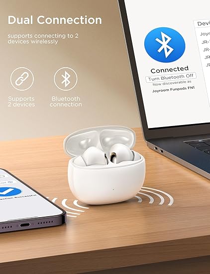 Joyroom JR-FN1 Earphones ANC True Wireless