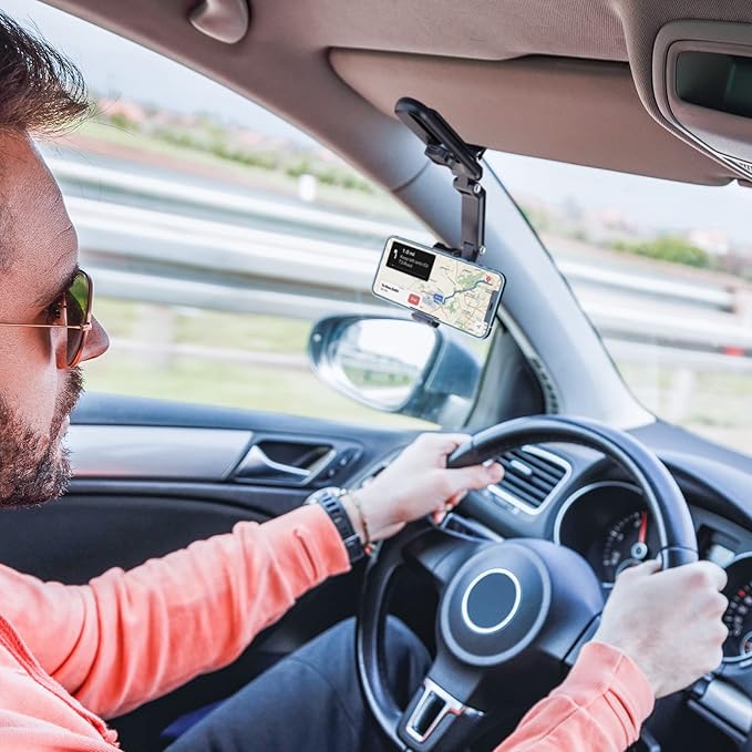 Phone Holder for Car Sun Visor