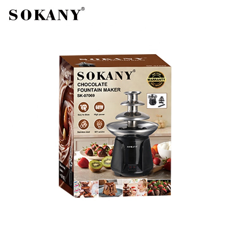Sokany SK 07069 نافورة شوكولاته ستانلس Sokany