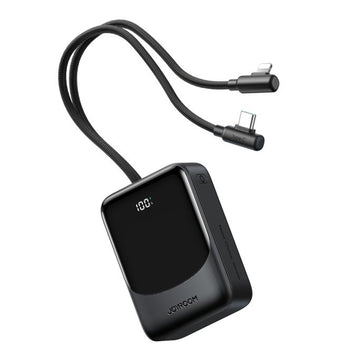 باور بانك JOYROOM JR-PC1 بسعة 10000mAh مع كابلات مدمجة وشحن سريع 22.5W ⚡