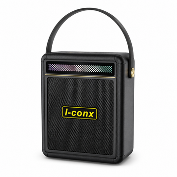 I-CONX 1515 سماعة بلوتوث محمولة Music Bass بإضاءة RGB