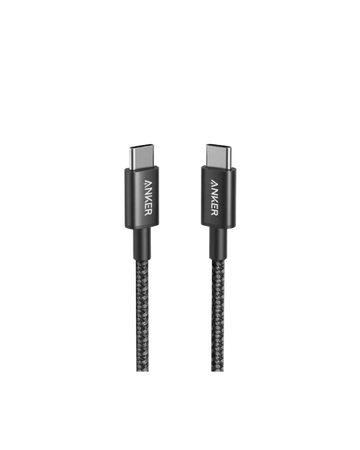 كابل Anker 322 USB-C إلى USB-C بطول 6 أقدام وقوة 60 واط