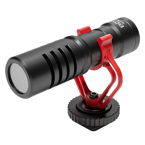 is a compact, lightweight universal cardioid microphone designed to significantly improve the audio quality of recordings on smartphones, tablets, DSLRs, camcorders, and personal computers.