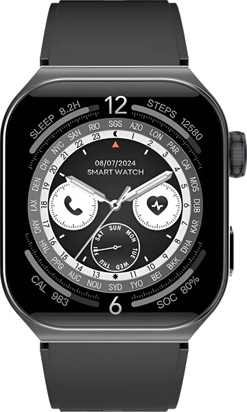 CHOETECH WT021 AMOLED Smart Watch – ساعة شاوتك الذكية بشاشة 1.85 بوصة