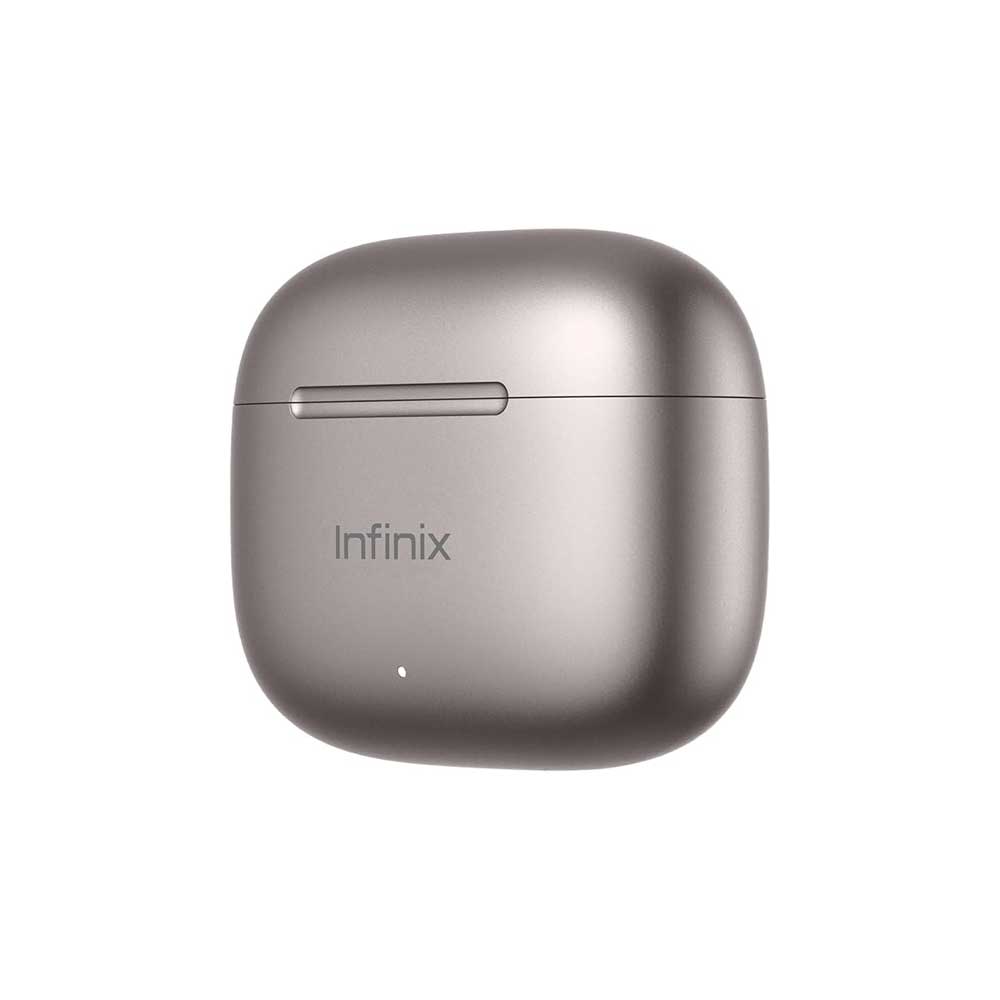 Infinix XBuds N4 Pro (XE32) باللون الرمادي التيتانيوم