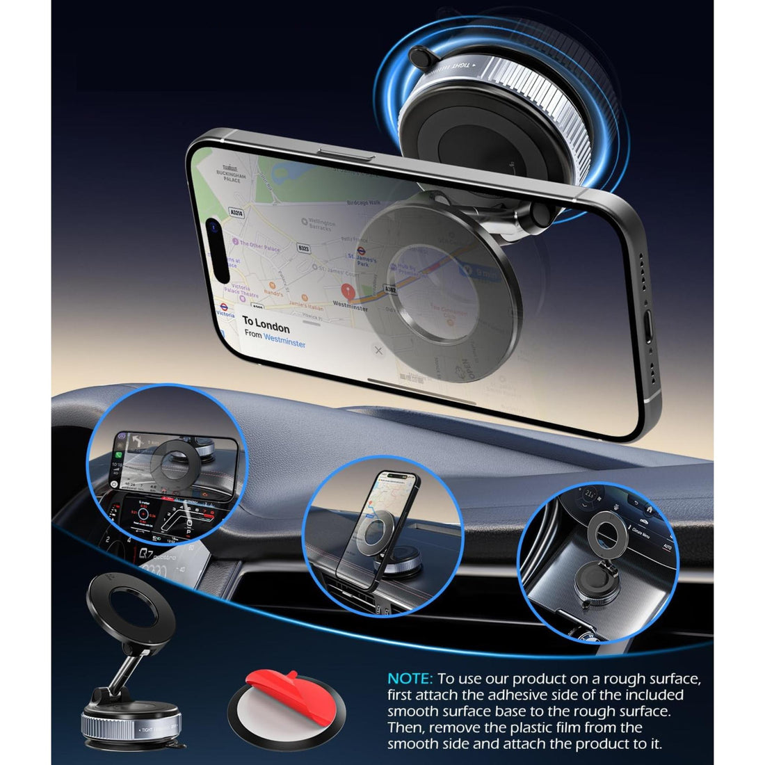 Magnetic Car Phone Holder X70