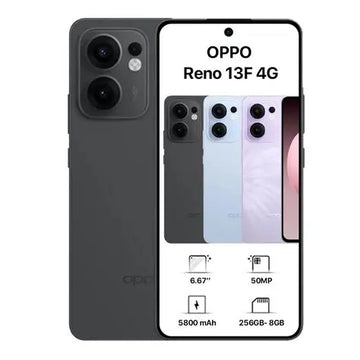 Oppo رينو 13 اف 5G، 256 جيجابايت و12 جيجابايت رام، 6.67 بوصة بدقة 1080x2400 مع ثقب صغير