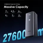 Oraimo Powerjet 130 27600mAh شاشة ذكية 130 واط شحن سريع باور بانك للابتوب والموبايل