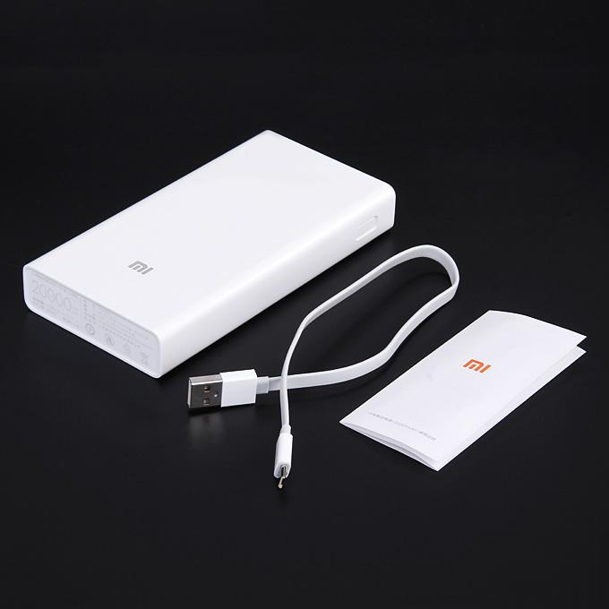 Xiaomi MI Original Power Bank 20000mAh – باور بانك شاومي أصلي سعة 20000 مللي أمبير