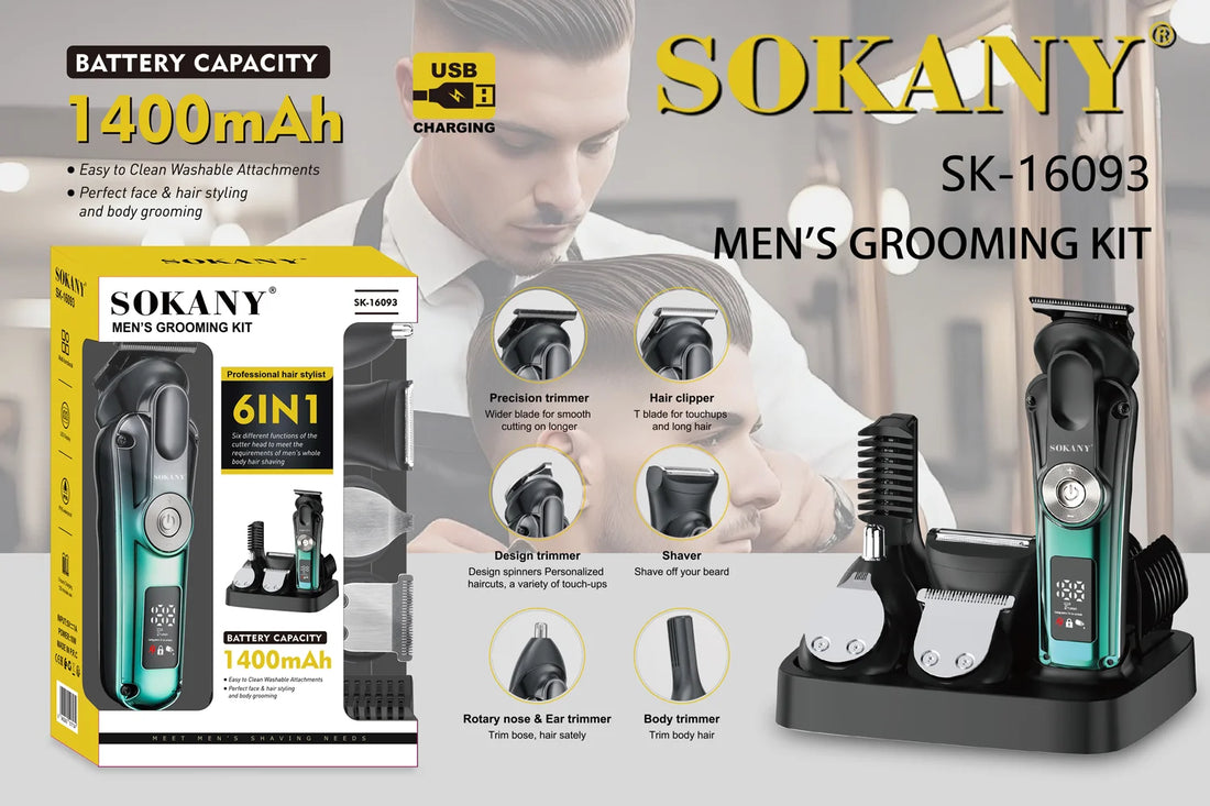 ✂️ SOKANY SK-16093 Hair Clipper