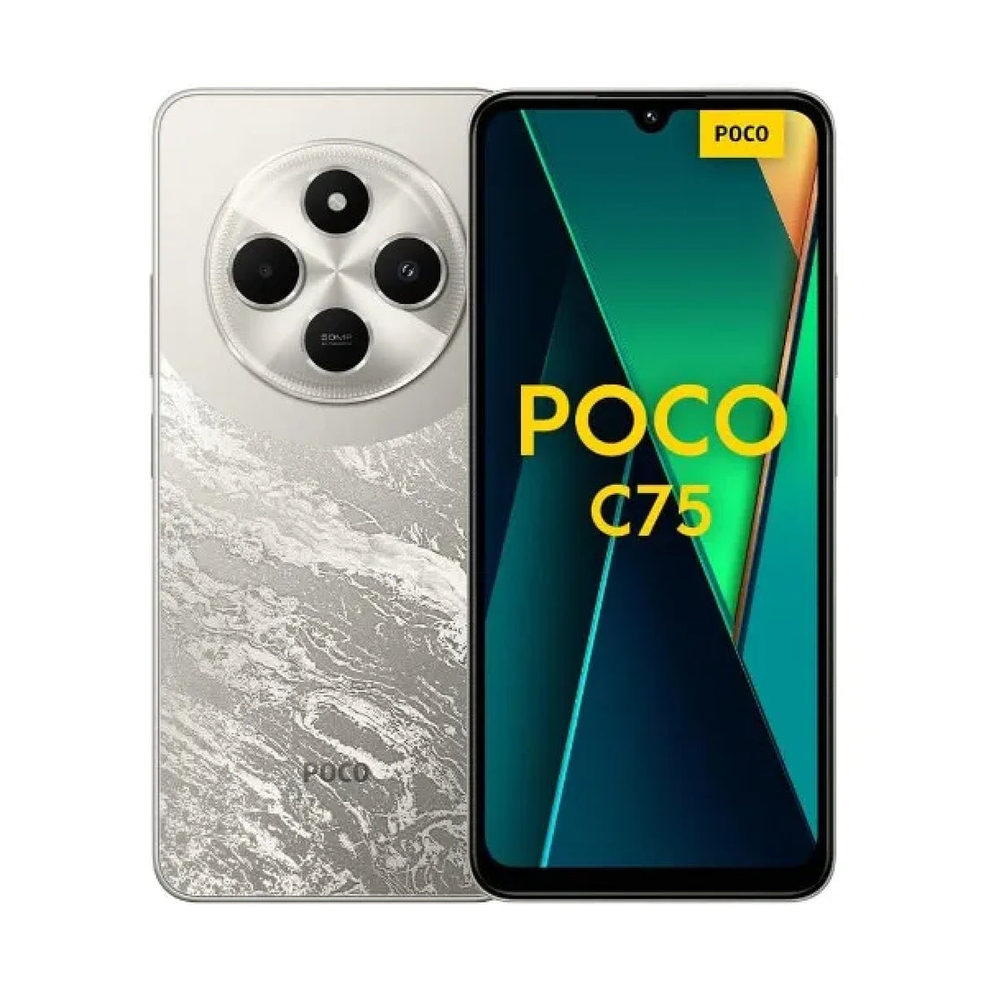 Xiaomi Poco C75, 8GB RAM with 256GB, Dual rear 50MP+Ai / front 13MP, Android 14, battery 5160 mAh
