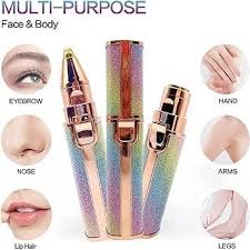 HX-203A Eyebrow Trimmer, Rechargeable Facial Hair Remover for Women, 2 in 1